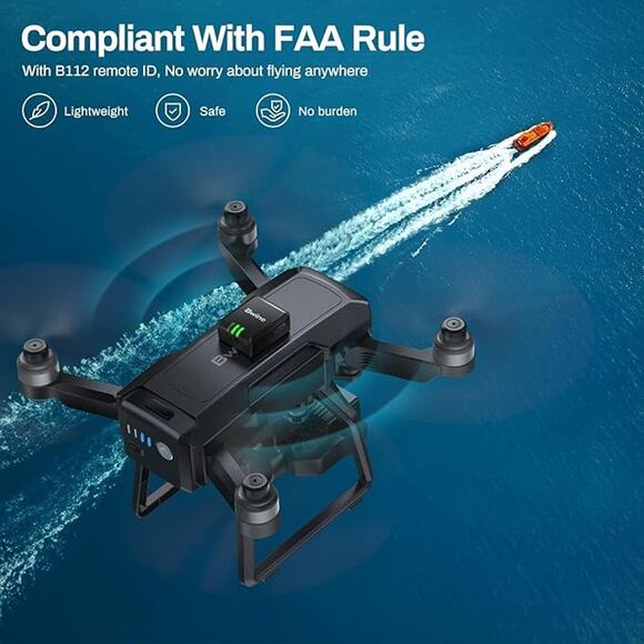 NEW Bwine B112 FAA Compliant Remote GPS ID Module with 5-Hour Long Battery Life - Picture 4 of 9